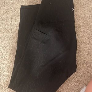 Black/grey leggings size small, old navy